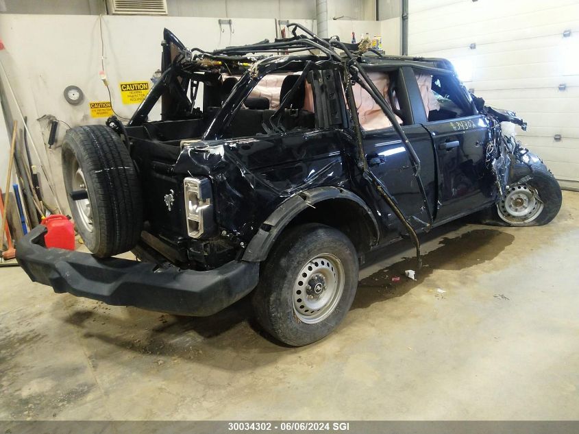 2022 Ford Bronco Big Bend/Black Diamond/Outer Banks VIN: 1FMDE5BH9NLB40617 Lot: 30034302