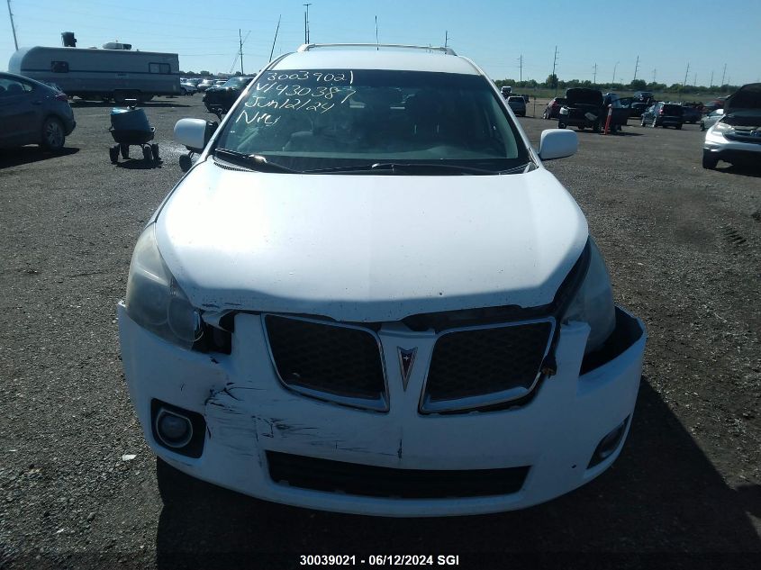 2009 Pontiac Vibe VIN: 5Y2SM67089Z430387 Lot: 30039021