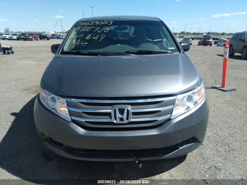 2012 Honda Odyssey Ex VIN: 5FNRL5H41CB505750 Lot: 30039023