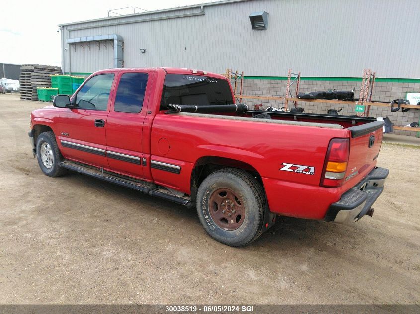 2002 Chevrolet Silverado K1500 VIN: 2GCEK19T621225968 Lot: 30038519