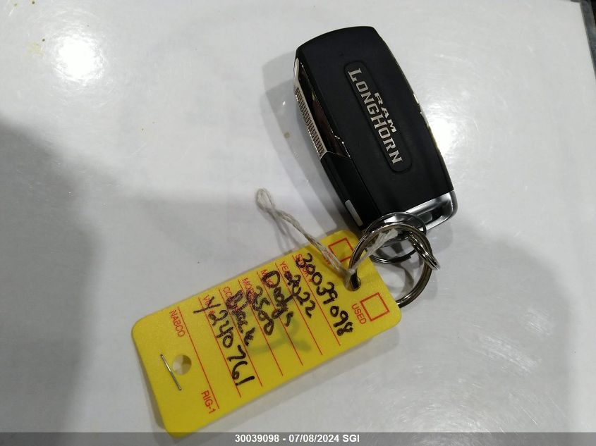 2022 Ram 3500 Longhorn VIN: 3C63RRKL8NG278122 Lot: 30039098