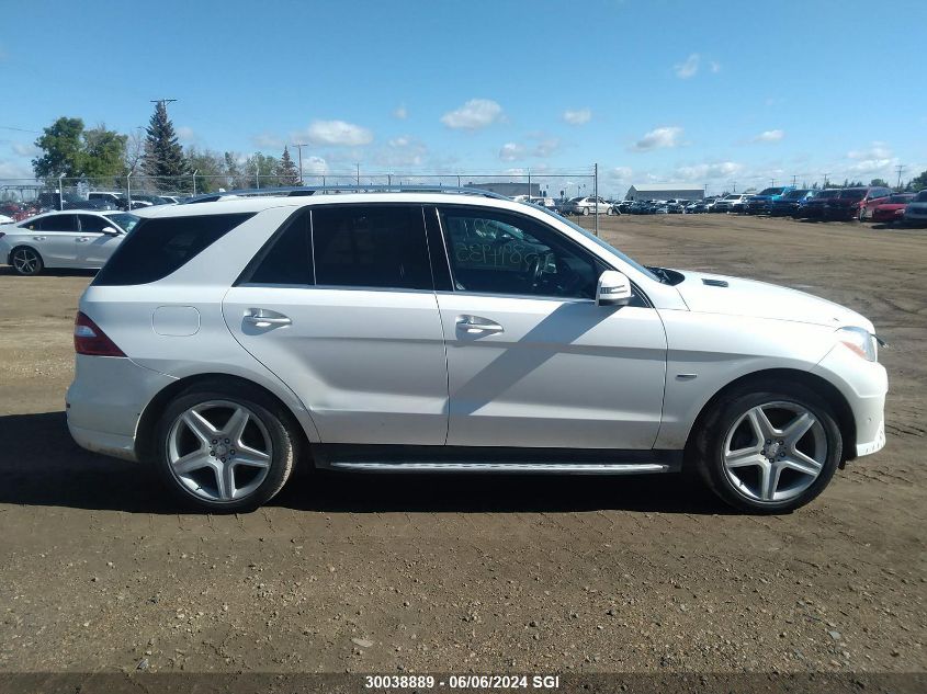 2012 Mercedes-Benz Ml 350 Bluetec VIN: 4JGDA2EB1CA022149 Lot: 30038889