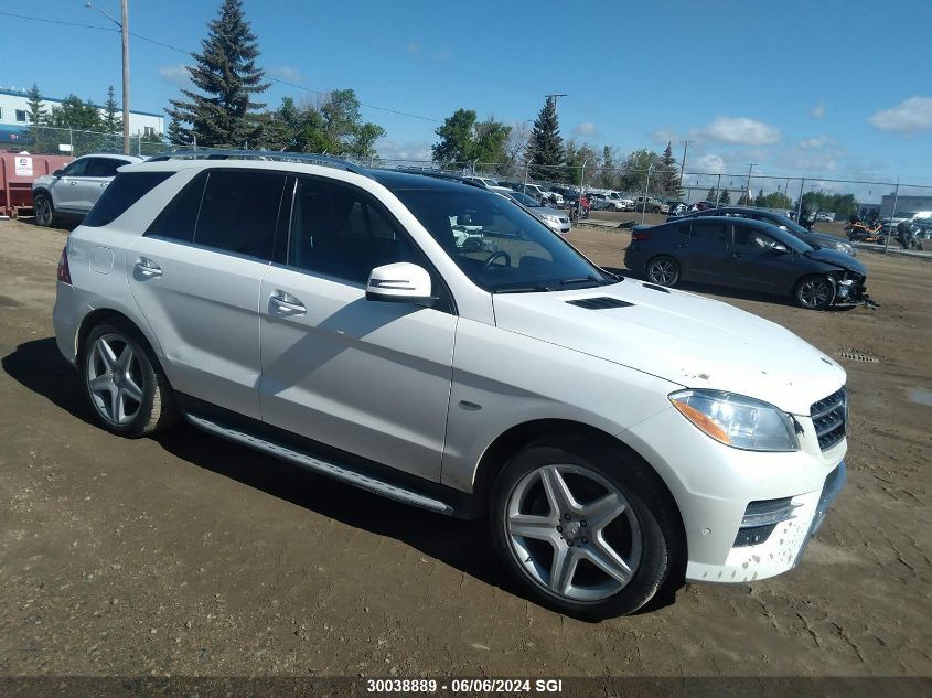 2012 Mercedes-Benz Ml 350 Bluetec VIN: 4JGDA2EB1CA022149 Lot: 30038889