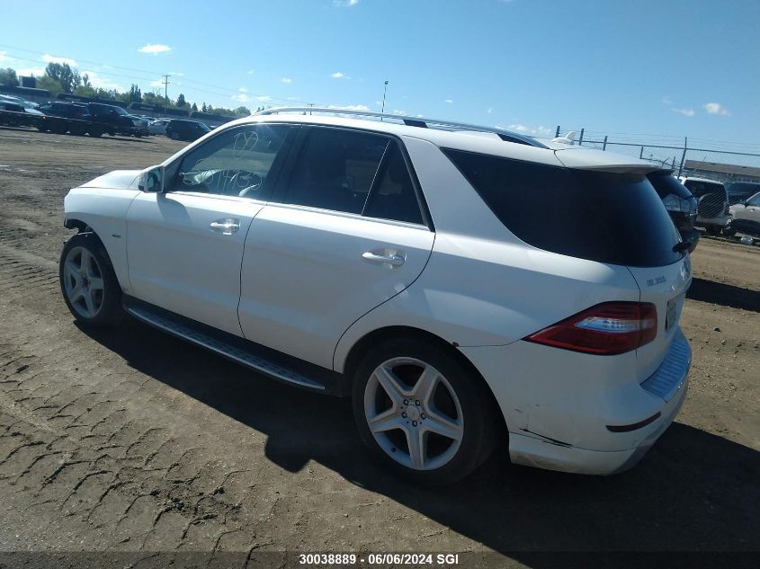 2012 Mercedes-Benz Ml 350 Bluetec VIN: 4JGDA2EB1CA022149 Lot: 30038889