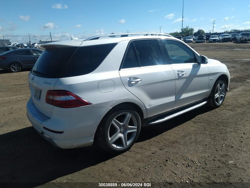 2012 Mercedes-Benz Ml 350 Bluetec VIN: 4JGDA2EB1CA022149 Lot: 30038889