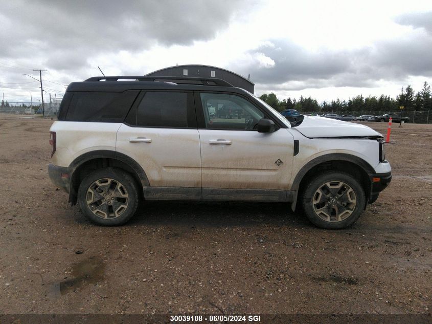 2023 Ford Bronco Sport Outer Banks VIN: 3FMCR9C63PRD61896 Lot: 30039108