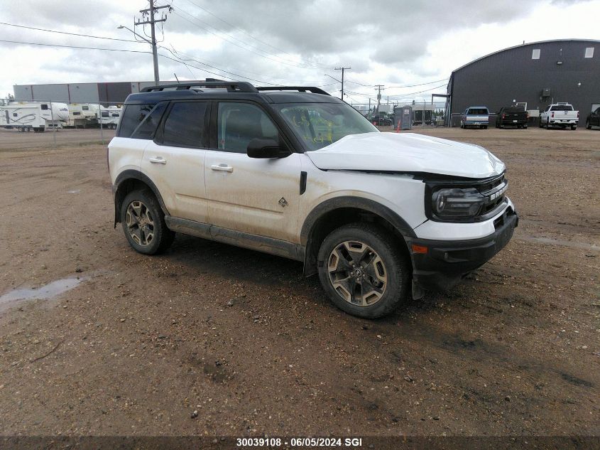 2023 Ford Bronco Sport Outer Banks VIN: 3FMCR9C63PRD61896 Lot: 30039108