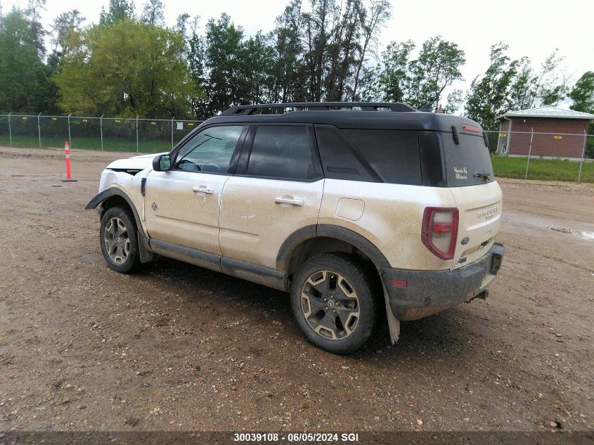 2023 Ford Bronco Sport Outer Banks VIN: 3FMCR9C63PRD61896 Lot: 30039108