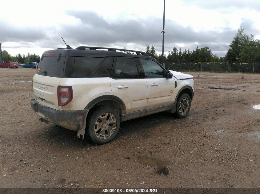 2023 Ford Bronco Sport Outer Banks VIN: 3FMCR9C63PRD61896 Lot: 30039108