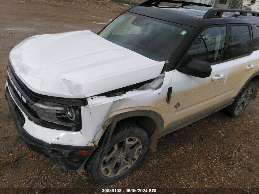 2023 Ford Bronco Sport Outer Banks VIN: 3FMCR9C63PRD61896 Lot: 30039108