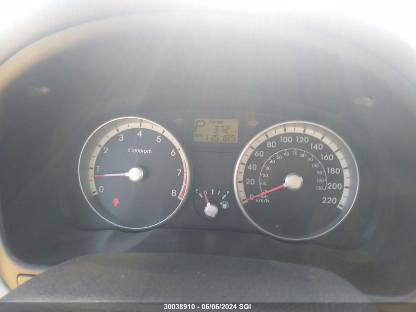 2009 Hyundai Accent Gls VIN: KMHCN45C19U359870 Lot: 30038910