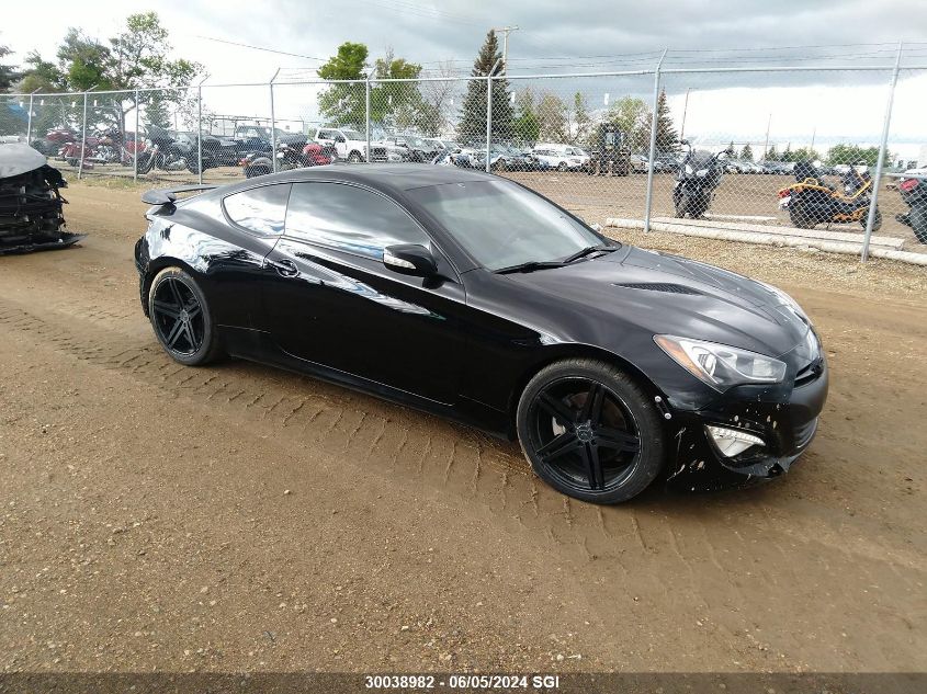 2016 Hyundai Genesis Coupe 3.8 R-Spec/3.8 Ultimate VIN: KMHHU6KJ2GU136631 Lot: 30038982