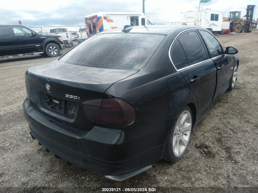 2006 BMW 330 I VIN: WBAVB33576KR75968 Lot: 30039121