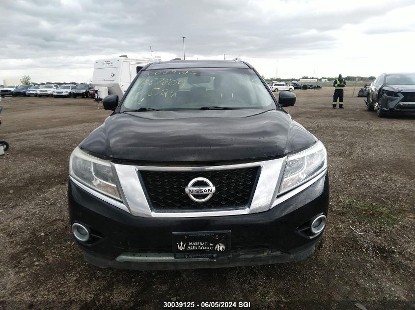 2015 Nissan Pathfinder S/Sv/Sl/Platinum VIN: 5N1AR2MM1FC687804 Lot: 30039125