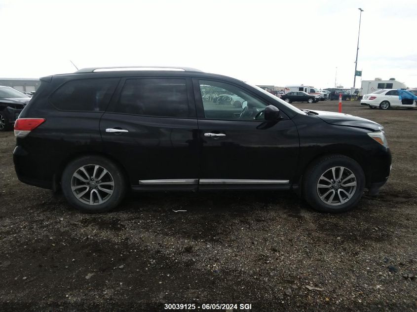 2015 Nissan Pathfinder S/Sv/Sl/Platinum VIN: 5N1AR2MM1FC687804 Lot: 30039125