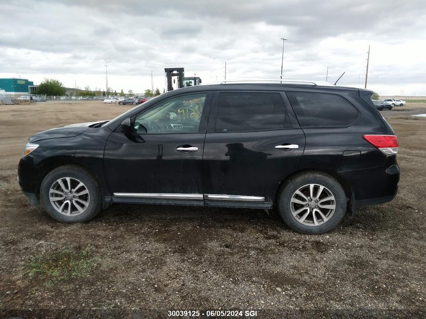 2015 Nissan Pathfinder S/Sv/Sl/Platinum VIN: 5N1AR2MM1FC687804 Lot: 30039125