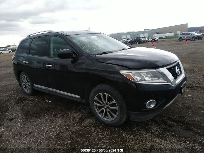 2015 Nissan Pathfinder S/Sv/Sl/Platinum VIN: 5N1AR2MM1FC687804 Lot: 30039125