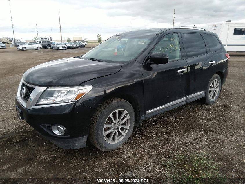 2015 Nissan Pathfinder S/Sv/Sl/Platinum VIN: 5N1AR2MM1FC687804 Lot: 30039125