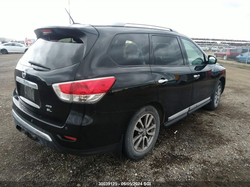 2015 Nissan Pathfinder S/Sv/Sl/Platinum VIN: 5N1AR2MM1FC687804 Lot: 30039125