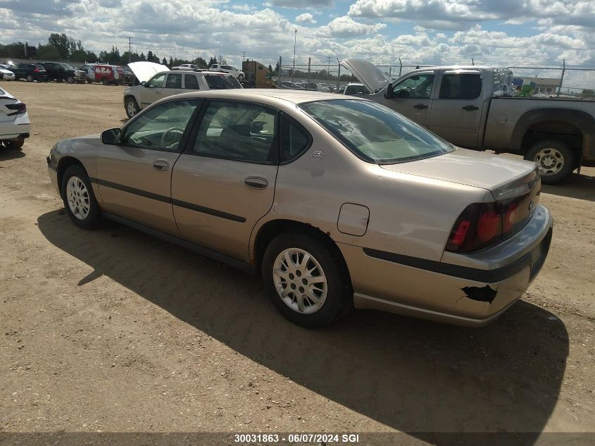 2003 Chevrolet Impala VIN: 2G1WF52E839399337 Lot: 30031863