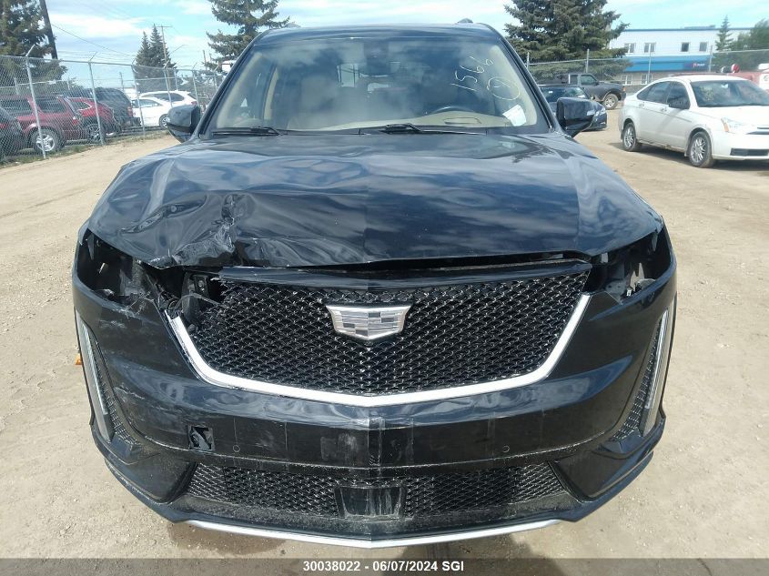 2022 Cadillac Xt6 Sport Platinum VIN: 1GYKPHRS7NZ151566 Lot: 30038022