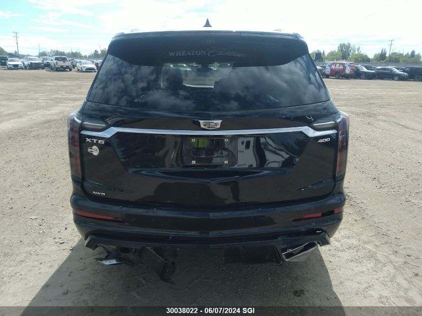 2022 Cadillac Xt6 Sport Platinum VIN: 1GYKPHRS7NZ151566 Lot: 30038022