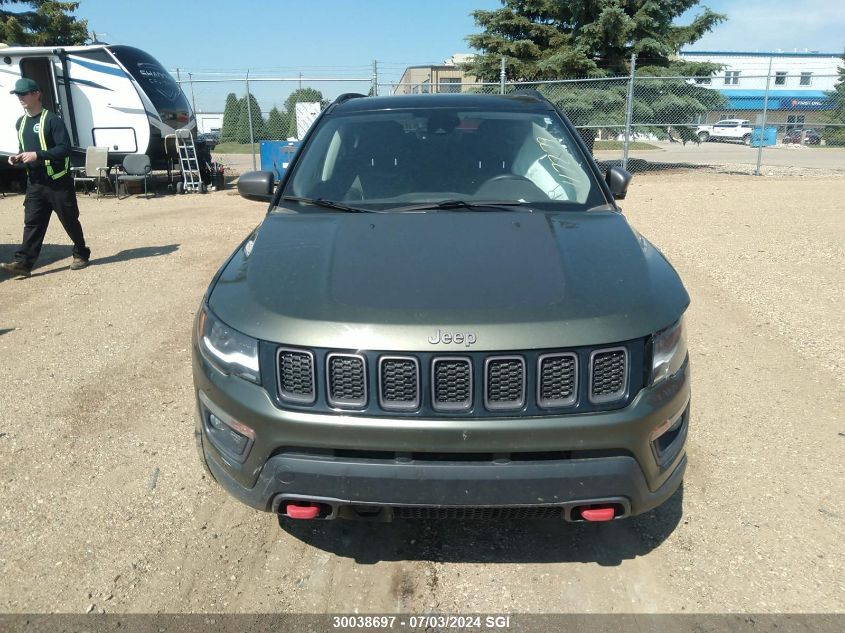 2018 Jeep Compass Trailhawk VIN: 3C4NJDDB2JT117279 Lot: 30038697