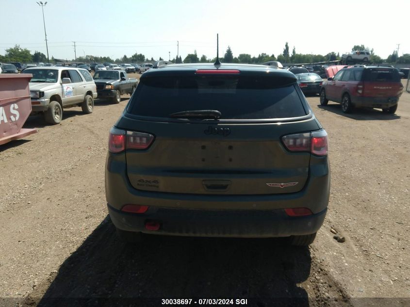 2018 Jeep Compass Trailhawk VIN: 3C4NJDDB2JT117279 Lot: 30038697