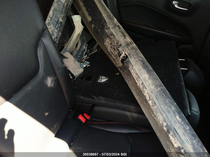 2018 Jeep Compass Trailhawk VIN: 3C4NJDDB2JT117279 Lot: 30038697