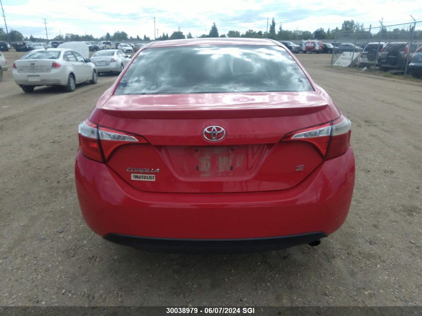 2015 Toyota Corolla L/Le/Le Pls/Prm/S/S Pls VIN: 2T1BURHE6FC260743 Lot: 30038979