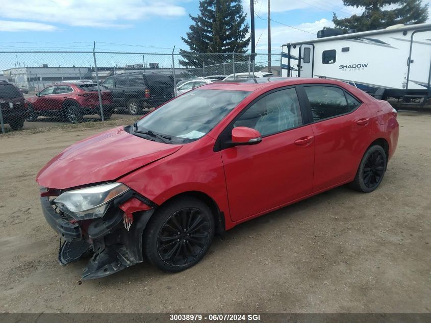 2015 Toyota Corolla L/Le/Le Pls/Prm/S/S Pls VIN: 2T1BURHE6FC260743 Lot: 30038979