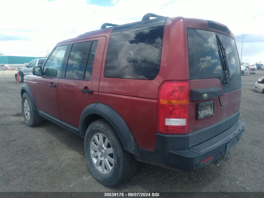 2006 Land Rover Lr3 Se VIN: SALAE25406A387268 Lot: 30039178