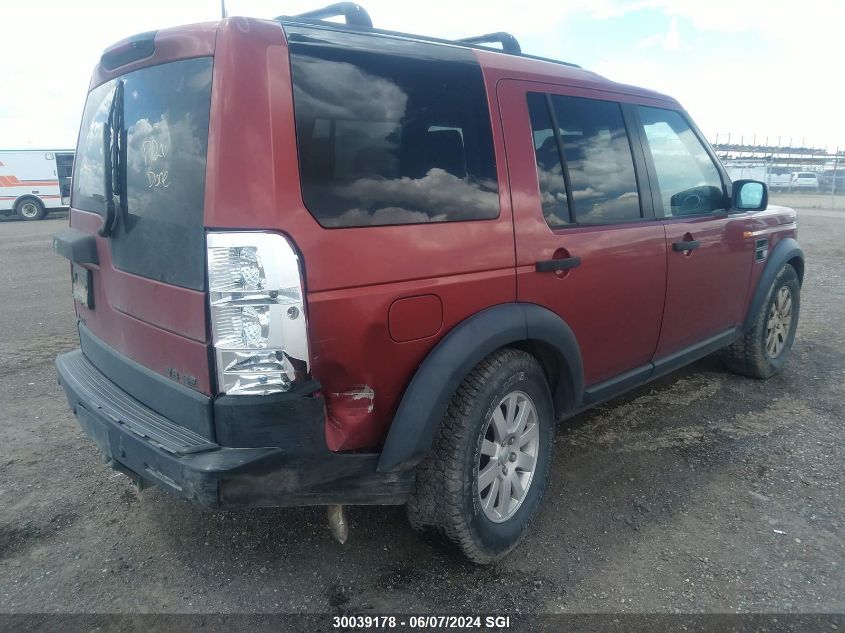 2006 Land Rover Lr3 Se VIN: SALAE25406A387268 Lot: 30039178