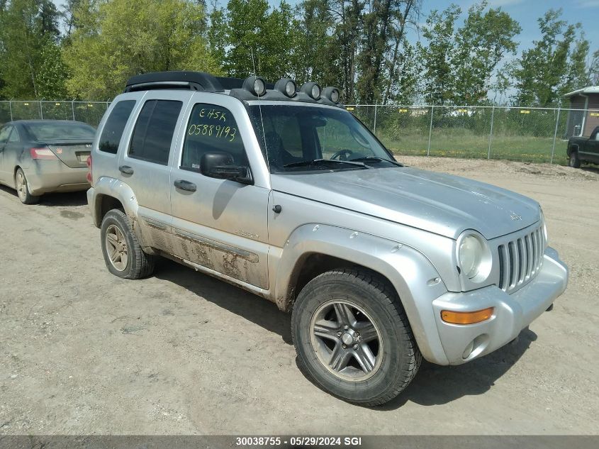 2004 Jeep Liberty Renegade VIN: 1J4GL38K84W213420 Lot: 30038755