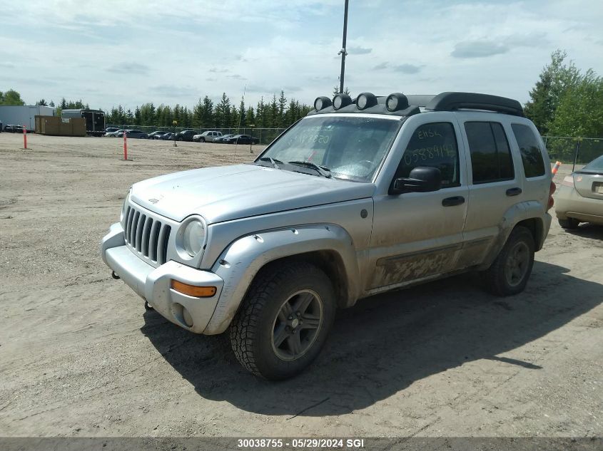 2004 Jeep Liberty Renegade VIN: 1J4GL38K84W213420 Lot: 30038755