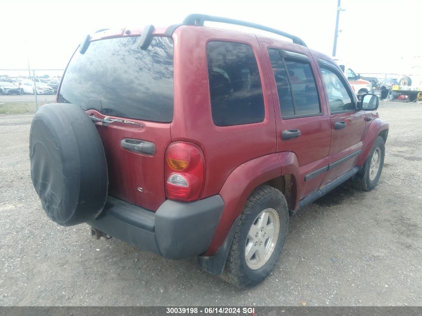 2006 Jeep Liberty Sport VIN: 1J4GL48586W266315 Lot: 30039198