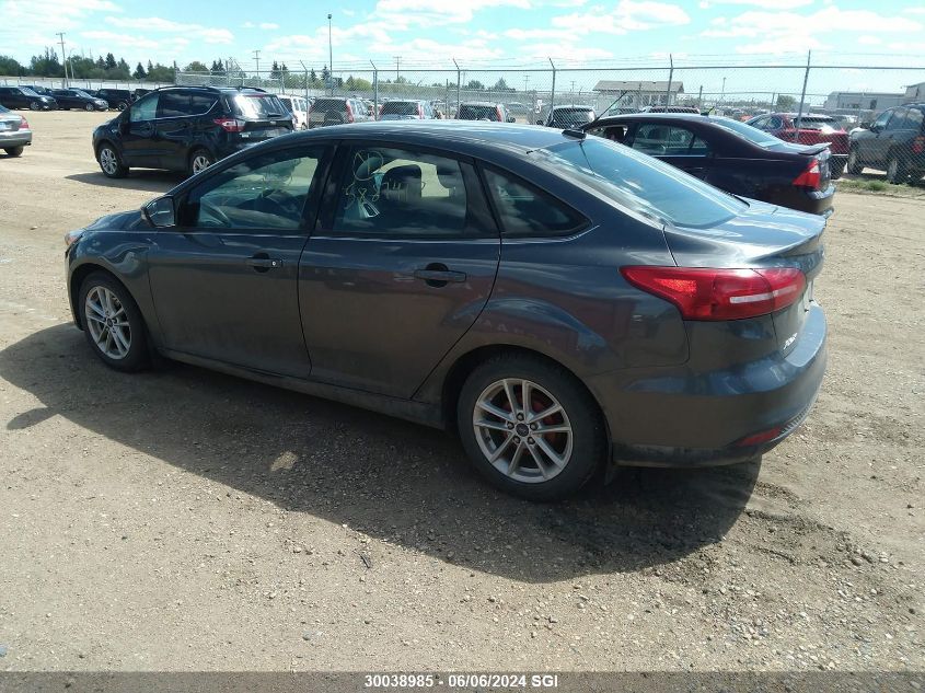 2015 Ford Focus Se VIN: 1FADP3F28FL245732 Lot: 30038985