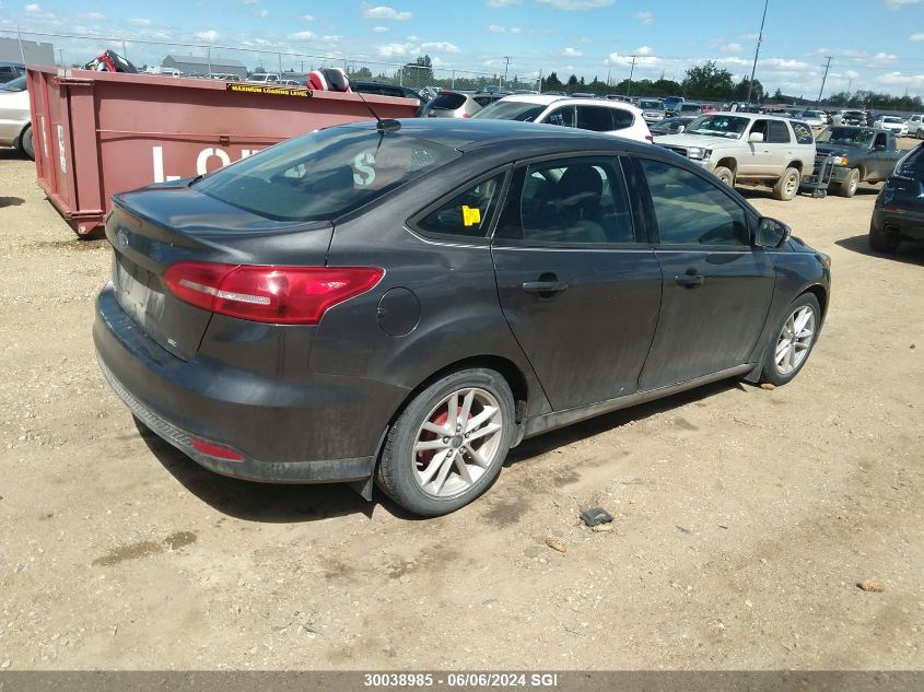 2015 Ford Focus Se VIN: 1FADP3F28FL245732 Lot: 30038985