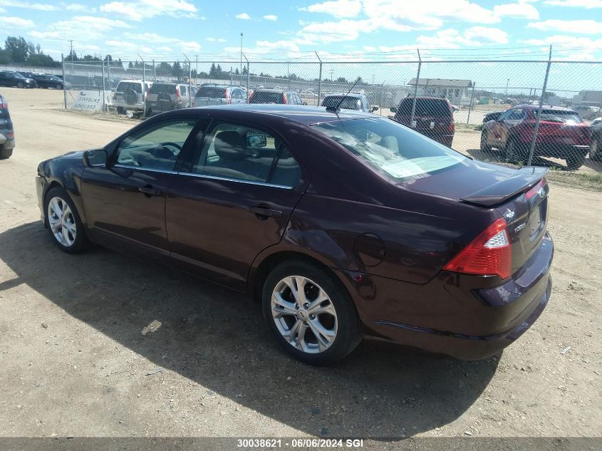 2012 Ford Fusion Se VIN: 3FAHP0HA0CR423585 Lot: 30038621