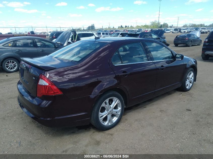 2012 Ford Fusion Se VIN: 3FAHP0HA0CR423585 Lot: 30038621