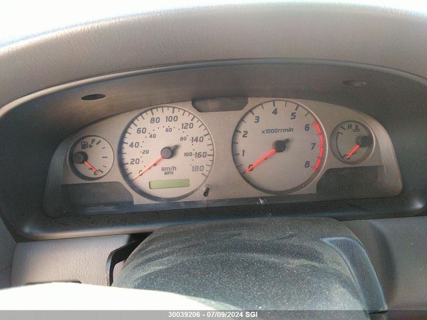 2001 Nissan Xterra Xe/Se VIN: 5N1ED28Y31C575799 Lot: 30039206