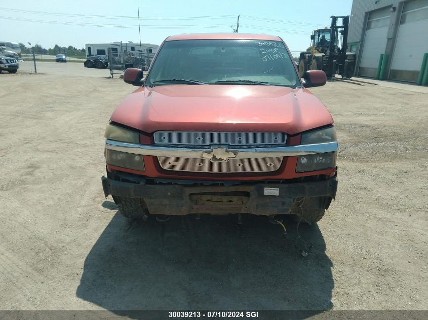 2002 Chevrolet Avalanche K1500 VIN: 3GNEK13T72G126972 Lot: 30039213