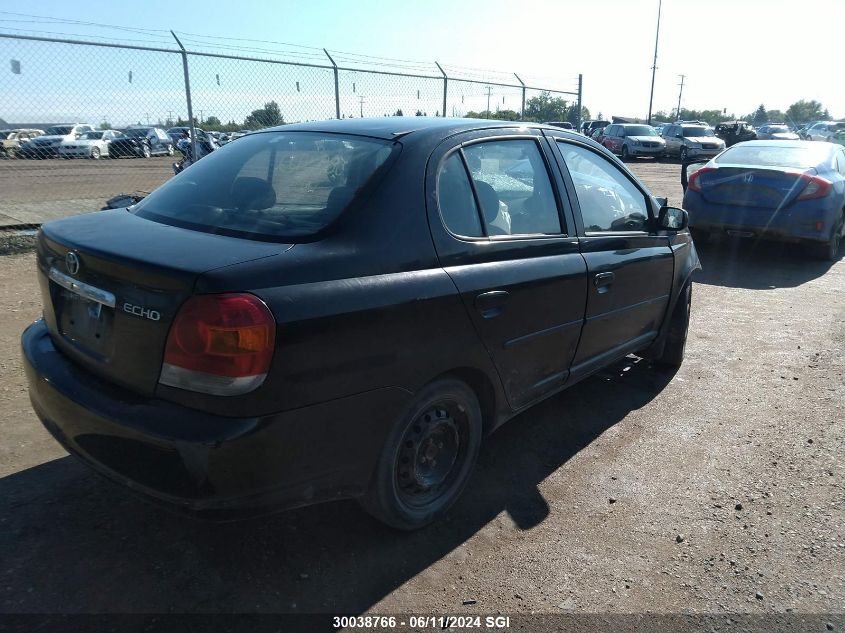 2003 Toyota Echo VIN: JTDBT123935046592 Lot: 30038766