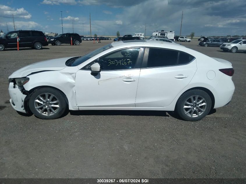 2014 Mazda 3 Touring VIN: JM1BM1V78E1163053 Lot: 30039267