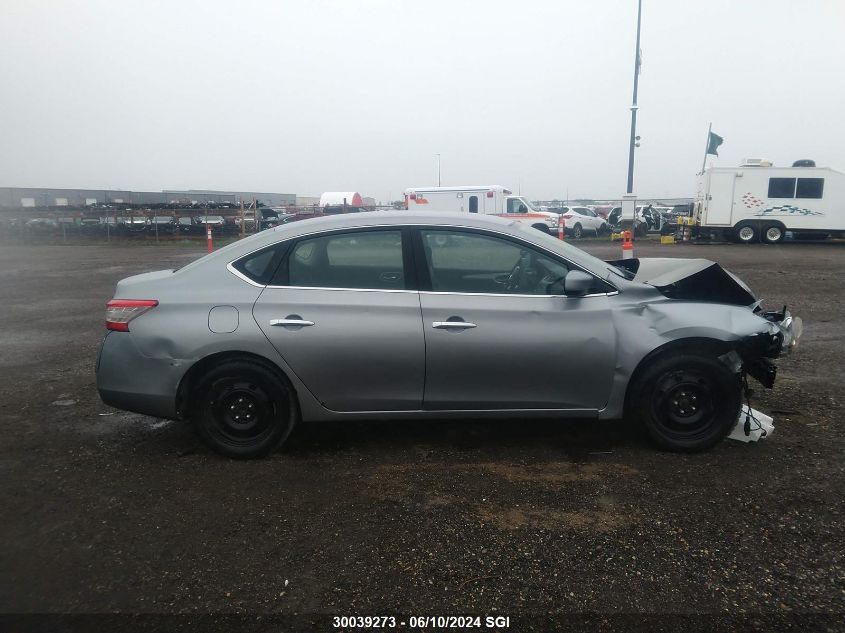 2014 Nissan Sentra S/Sv/Sr/Sl VIN: 3N1AB7AP6EL615832 Lot: 30039273