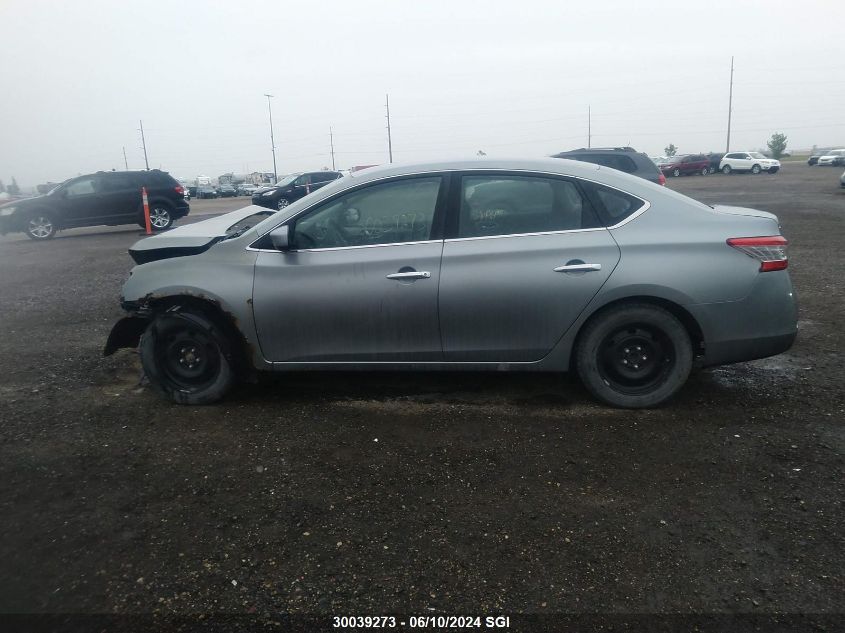 2014 Nissan Sentra S/Sv/Sr/Sl VIN: 3N1AB7AP6EL615832 Lot: 30039273