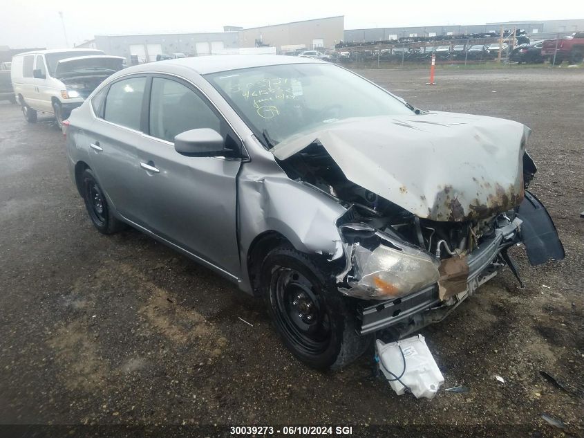 2014 Nissan Sentra S/Sv/Sr/Sl VIN: 3N1AB7AP6EL615832 Lot: 30039273