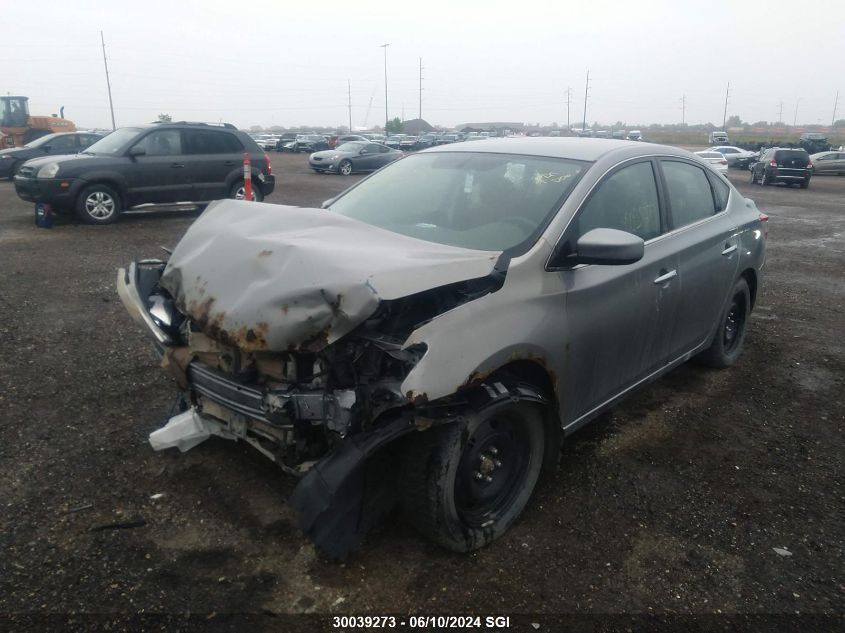 2014 Nissan Sentra S/Sv/Sr/Sl VIN: 3N1AB7AP6EL615832 Lot: 30039273