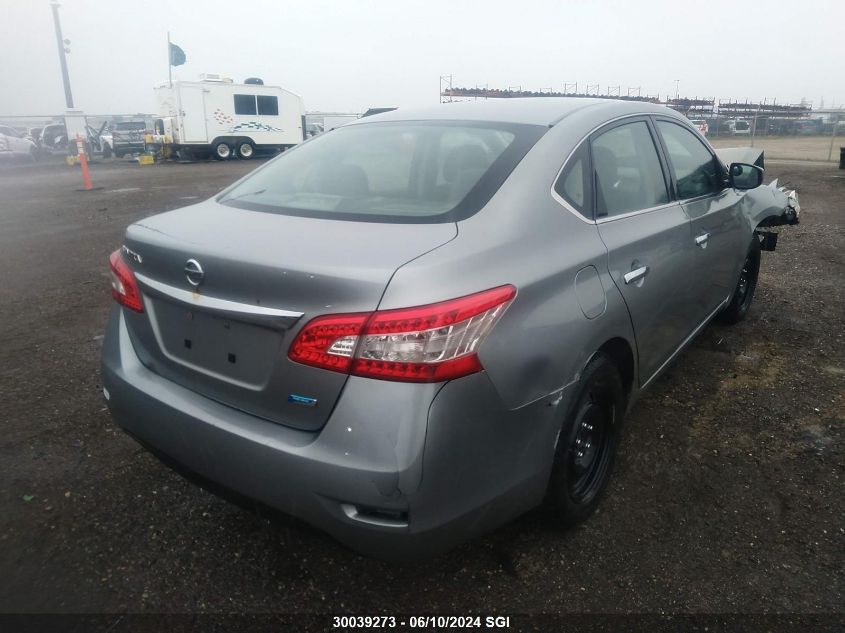 2014 Nissan Sentra S/Sv/Sr/Sl VIN: 3N1AB7AP6EL615832 Lot: 30039273