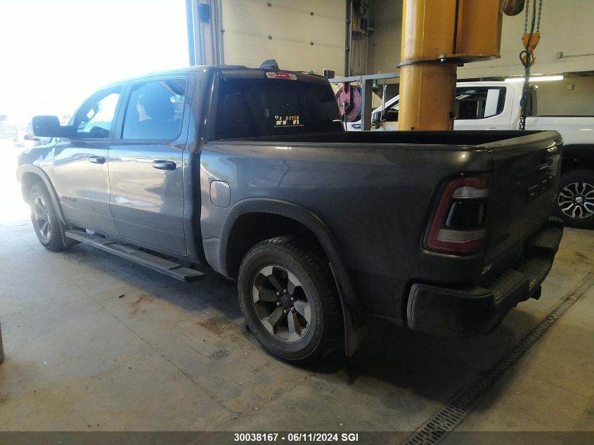 2019 Ram 1500 Rebel VIN: 1C6SRFLTXKN591118 Lot: 30038167